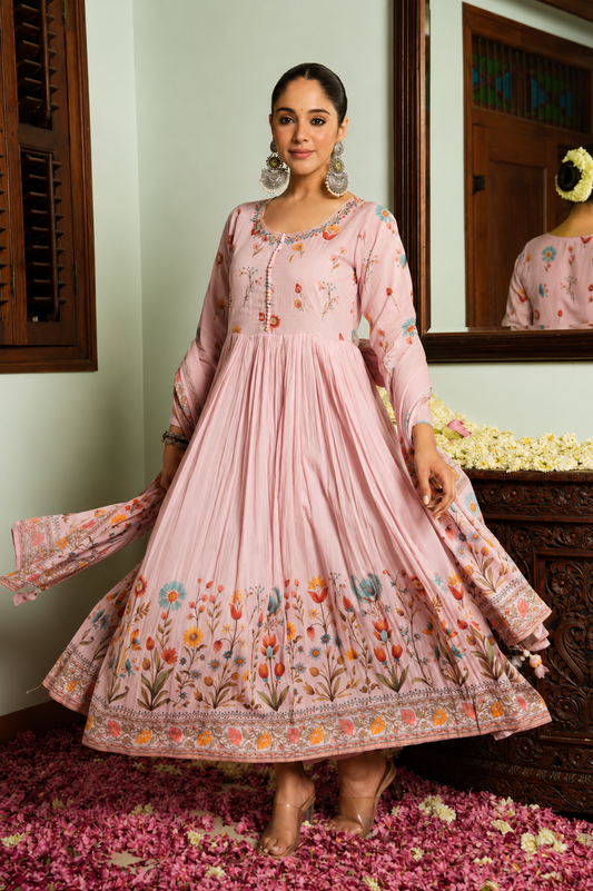 Ethenic wear - Anarkali suit
