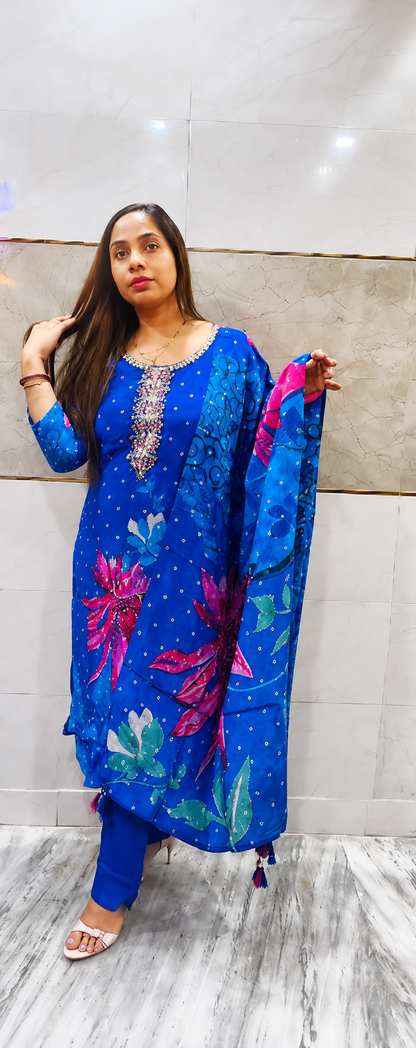 CHINNON BLUE SUIT