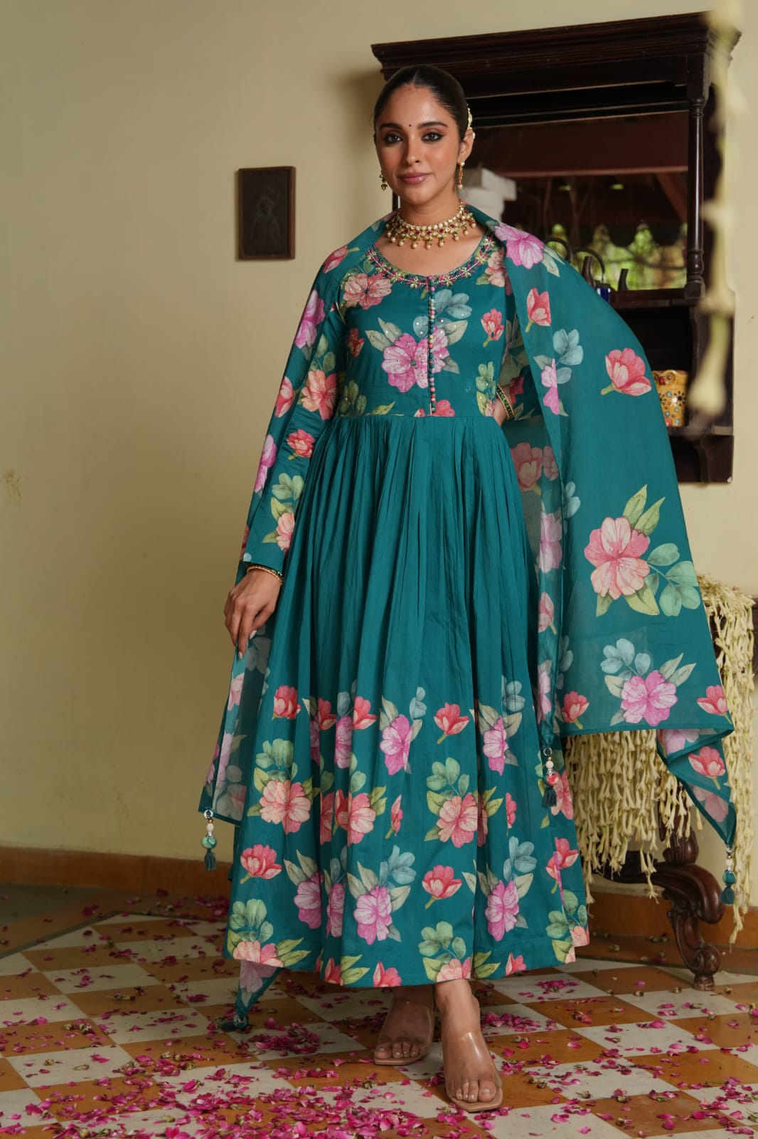 Ethenic wear - Anarkali suit